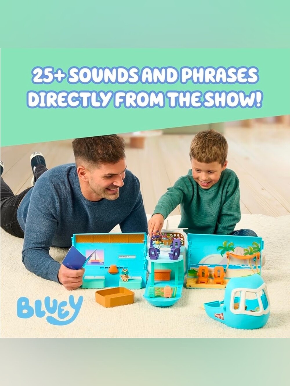 Bluey 3 In 1 Transforming Airplane. - Picture 5 of 10